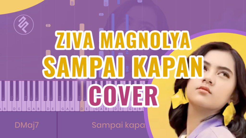 Ziva Magnolya - Sampai Kapan Piano Cover Karaoke Lirik Tutorial