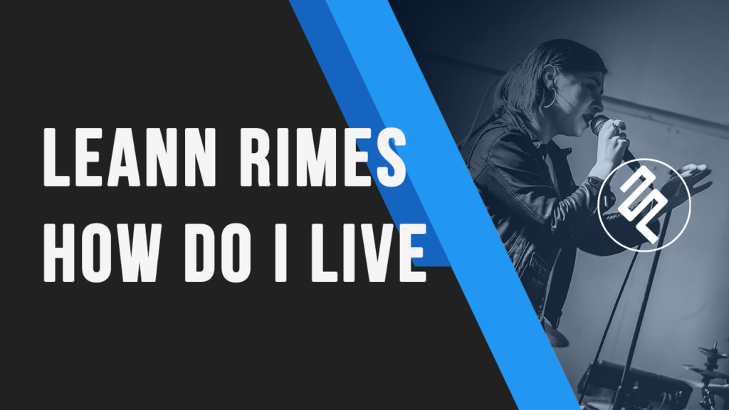 Leann Rimes - How Do I Live Karaoke